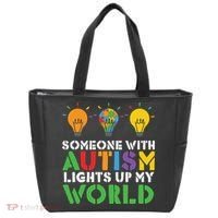 Light Up Autism Puzzle Autism Awareness, Autism Mom Tote Bag thumb 0