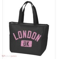 London Uk Arched Text Distressed Print Tote Bag thumb 3