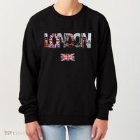 London Uk British Flag England Great Britain Women's Sweatshirt thumb 0