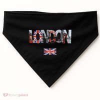 London Uk British Flag England Great Britain USA-Made Doggie Bandana thumb 0
