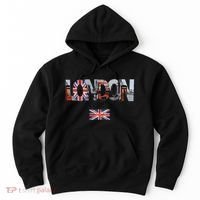 London Uk British Flag England Great Britain Hoodie thumb 0