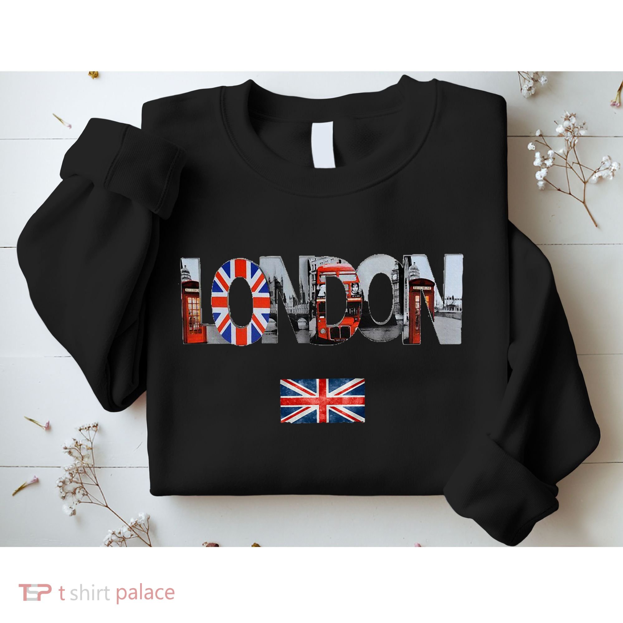 London Uk British Flag England Great Britain Sweatshirt