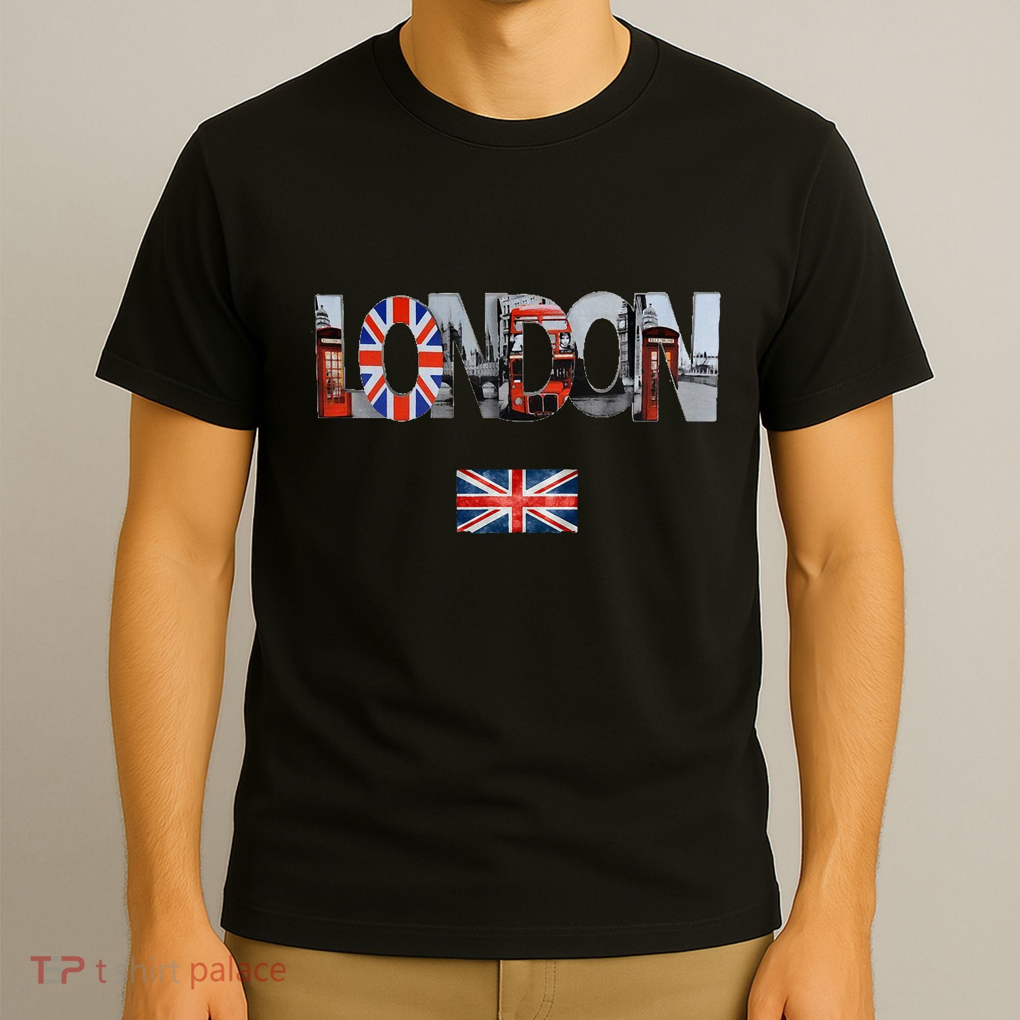 London Uk British Flag England Great Britain T-Shirt