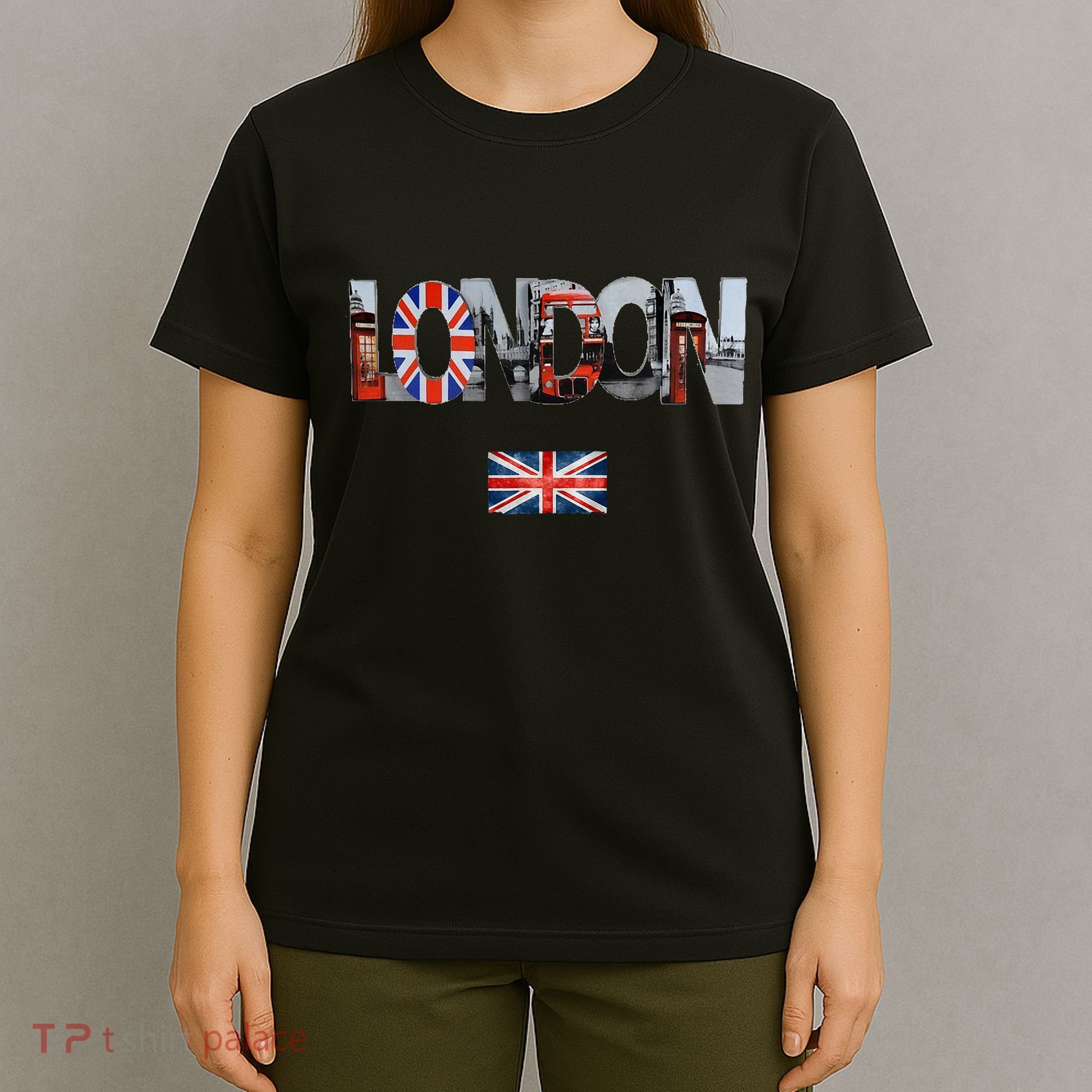 London Uk British Flag England Great Britain T-Shirt