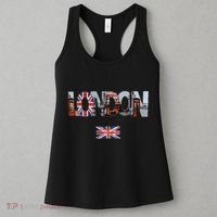 London Uk British Flag England Great Britain Women's Tank Top thumb 3