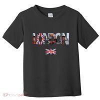London Uk British Flag England Great Britain Toddler T-Shirt thumb 0