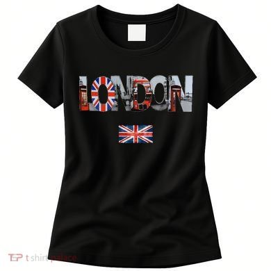 London Uk British Flag England Great Britain Women's T-Shirt