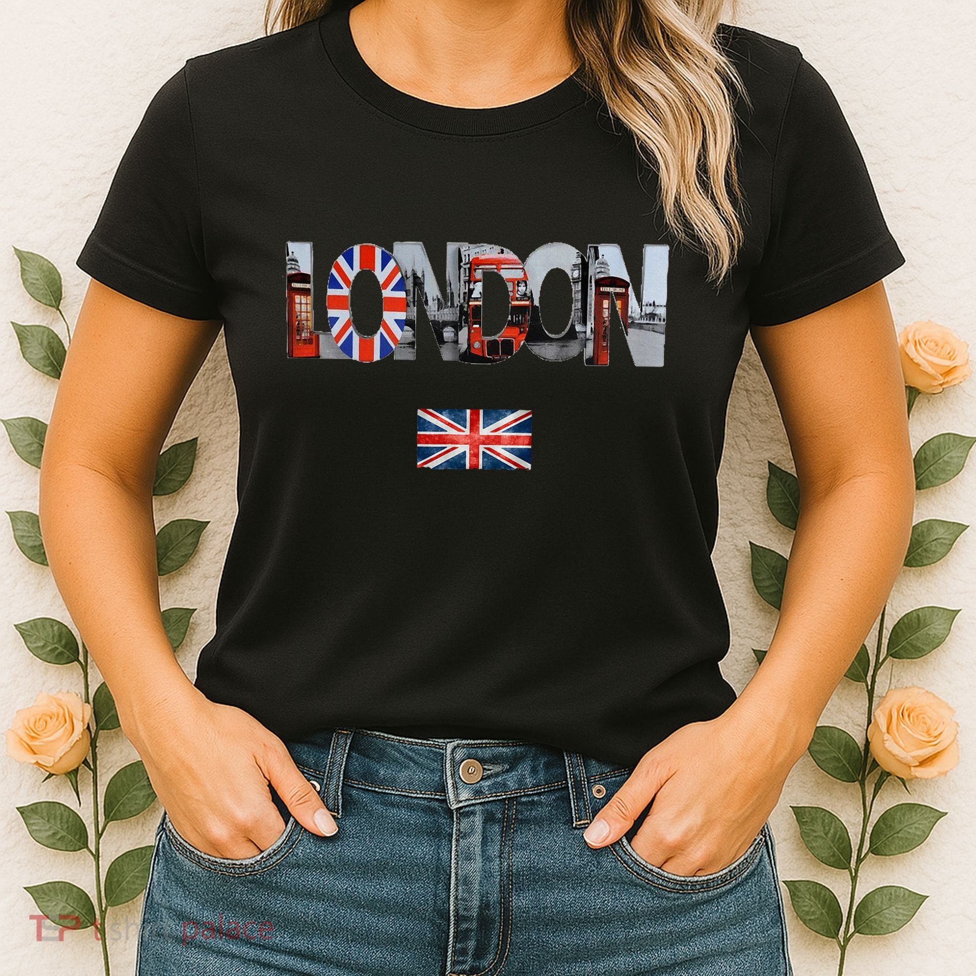 London Uk British Flag England Great Britain Women's T-Shirt