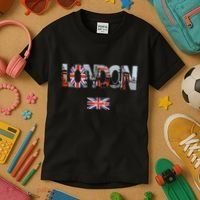 London Uk British Flag England Great Britain Kids T-Shirt thumb 3
