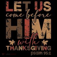 Let Us Come Before Him With Thanksgiving Toddler Hoodie thumb 2