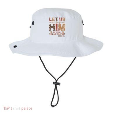 Let Us Come Before Him With Thanksgiving Bucket Hat