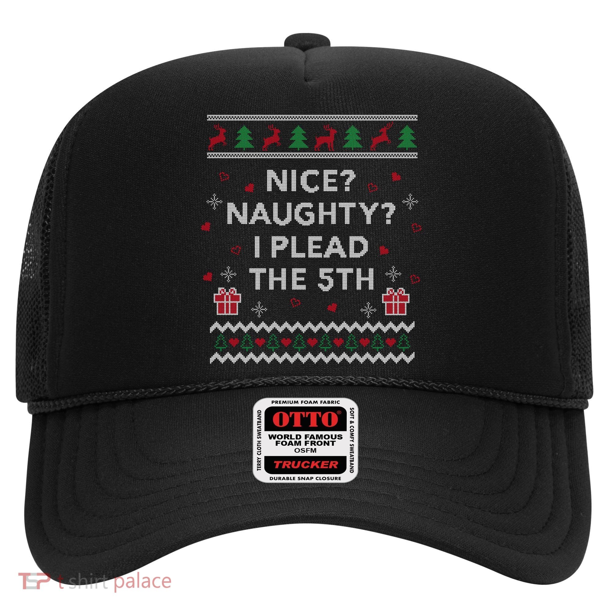 Lawyer Ugly Christmas Plead The 5th Law Student Attorney Funny Gift Hat