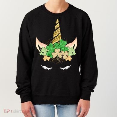 Lucky Unicorn Cute St Patrick's Day Women's Sweatshirt