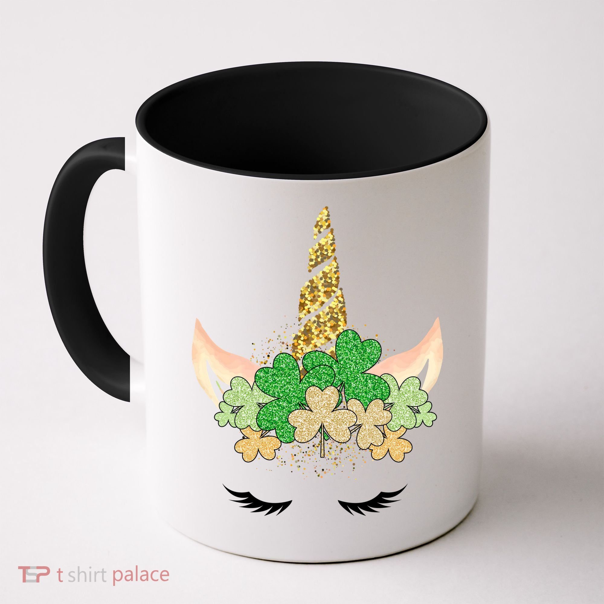 Lucky Unicorn Cute St Patrick's Day Coffee Mug
