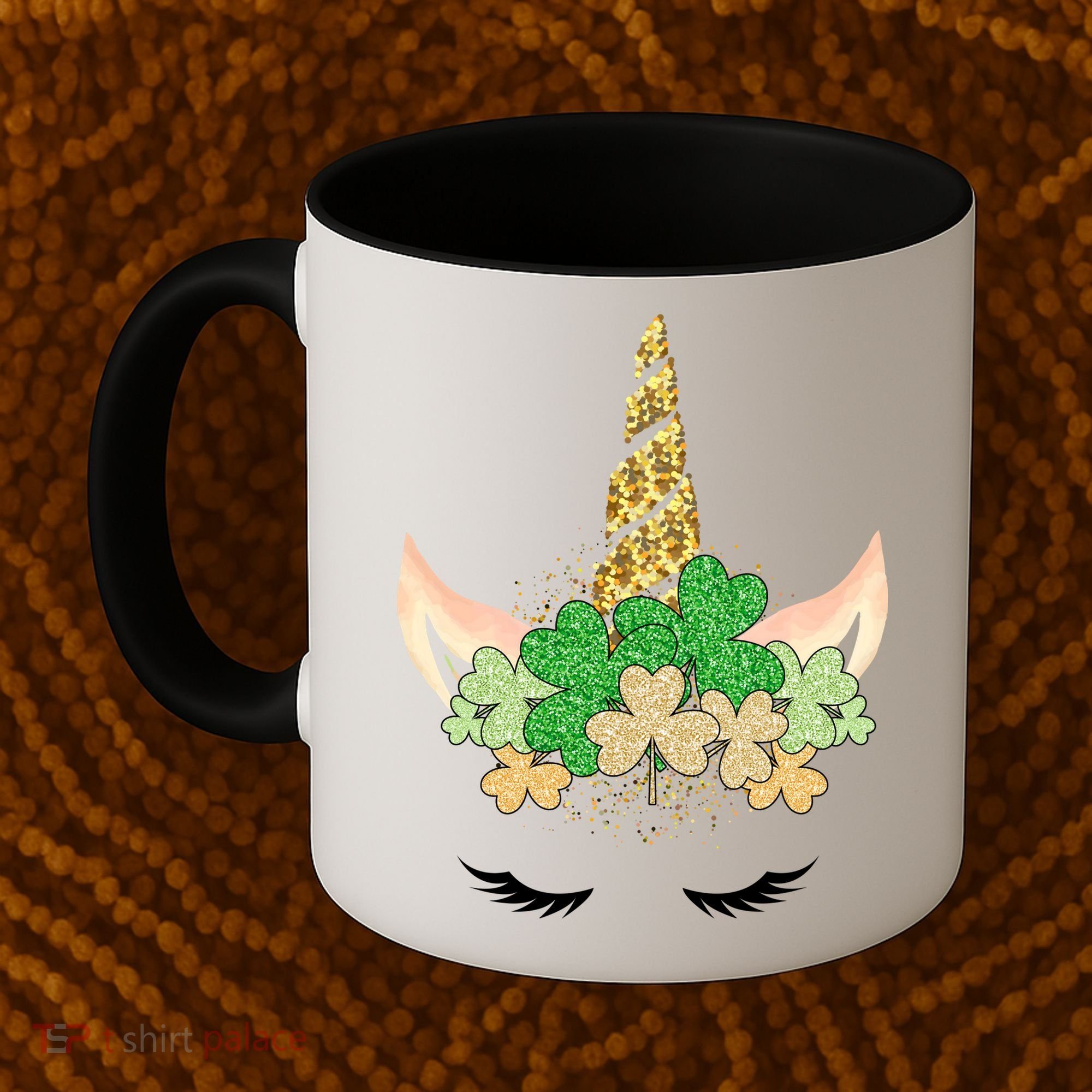 Lucky Unicorn Cute St Patrick's Day Coffee Mug