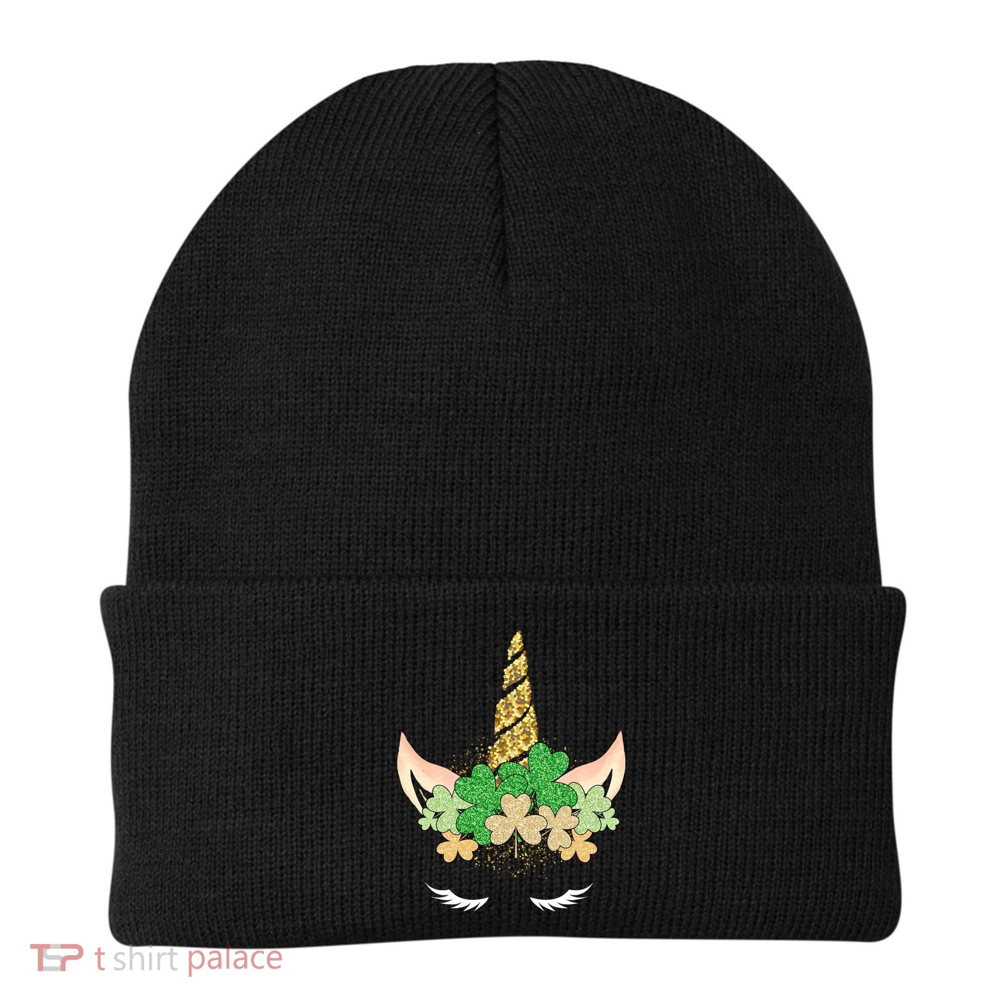 Lucky Unicorn Cute St Patrick's Day Beanie