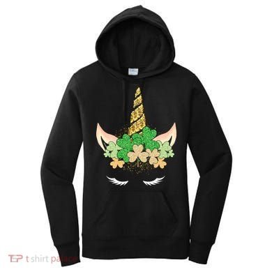 Lucky Unicorn Cute St Patrick's Day Women's Hoodie