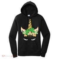 Lucky Unicorn Cute St Patrick's Day Women's Hoodie thumb 0