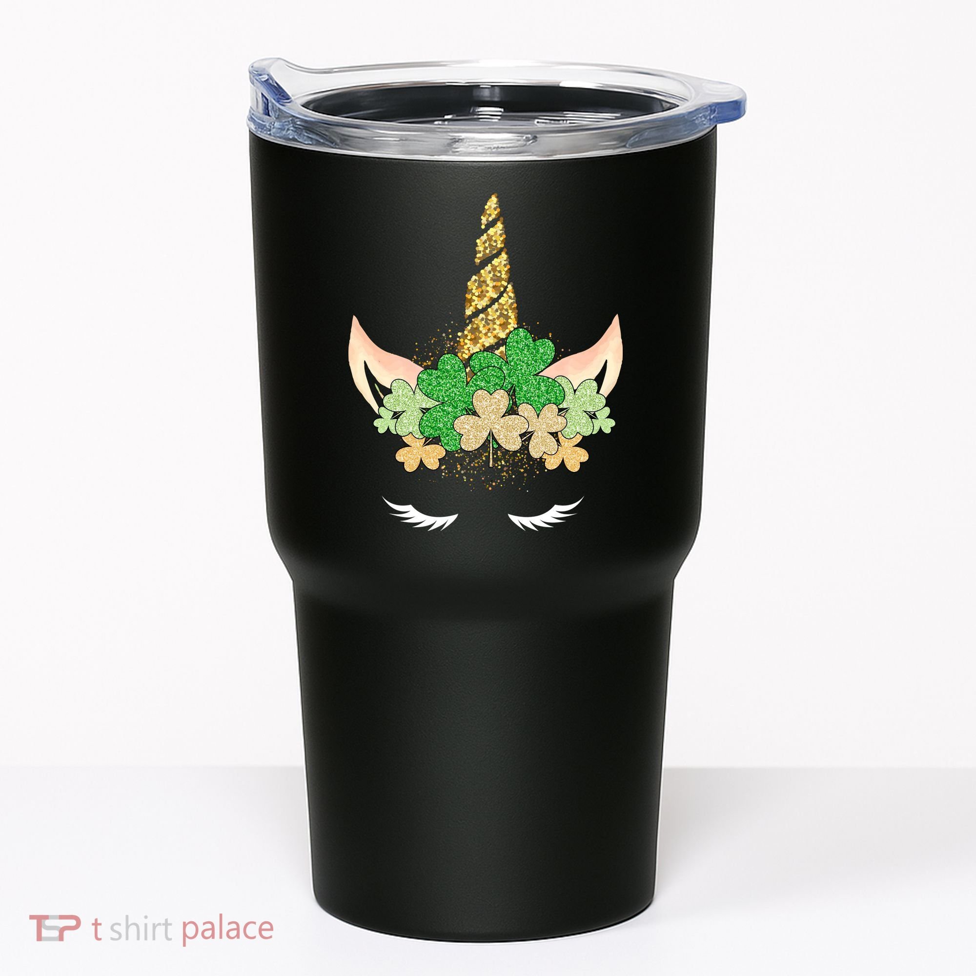 Lucky Unicorn Cute St Patrick's Day Tumbler