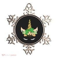 Lucky Unicorn Cute St Patrick's Day Ornament thumb 0