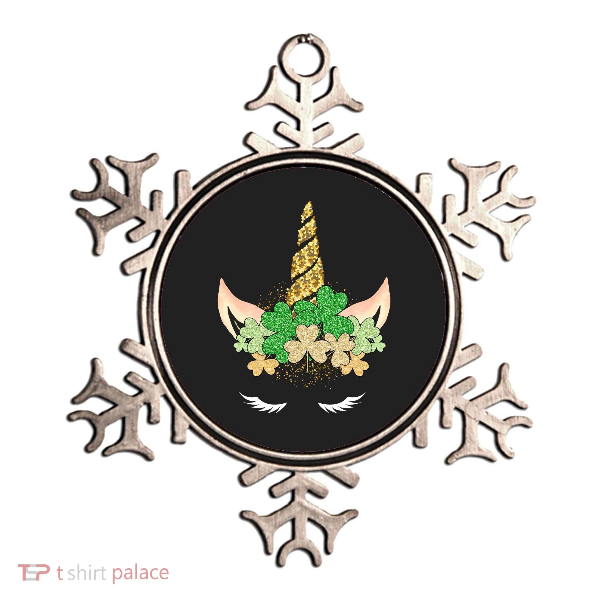 Lucky Unicorn Cute St Patrick's Day Ornament