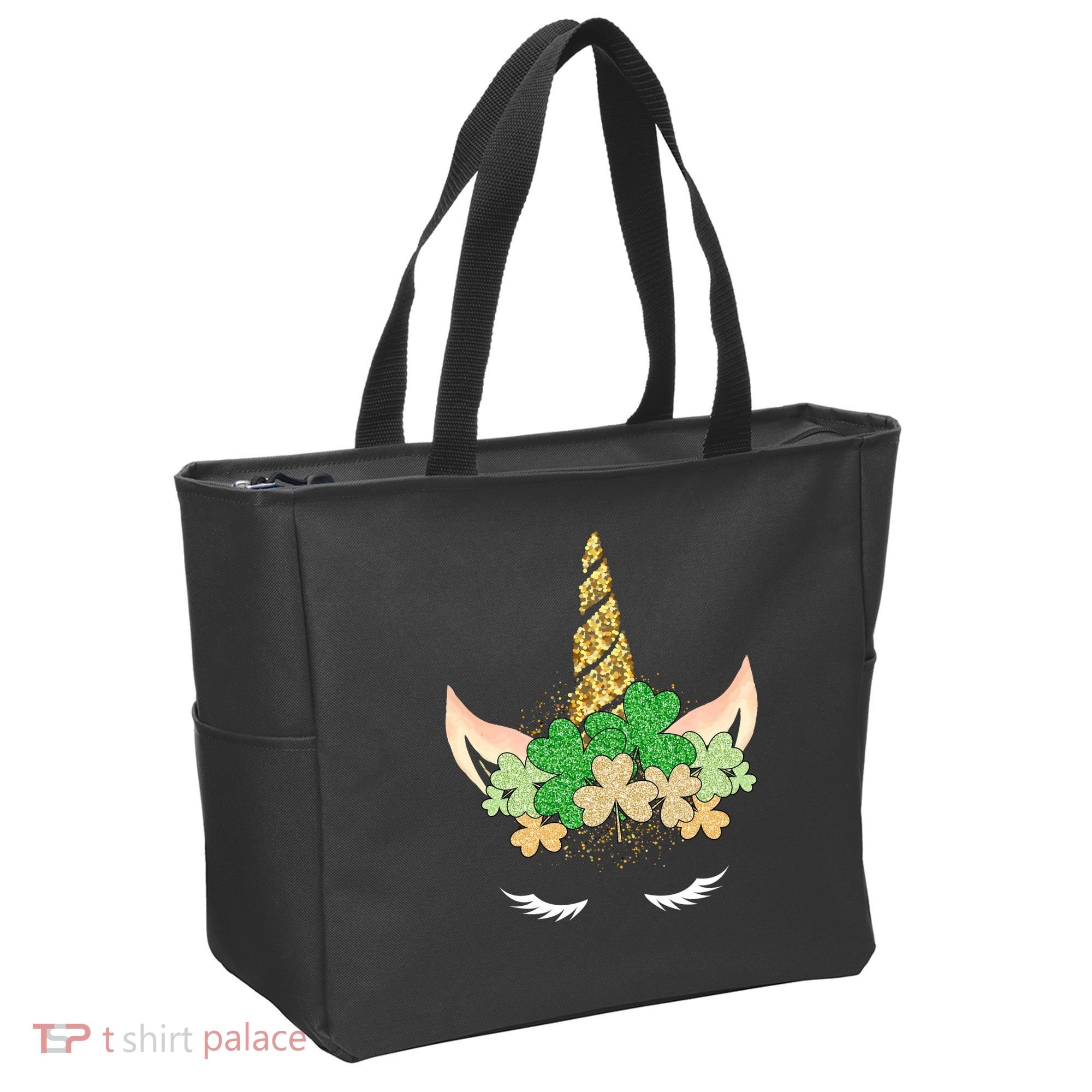Lucky Unicorn Cute St Patrick's Day Tote Bag
