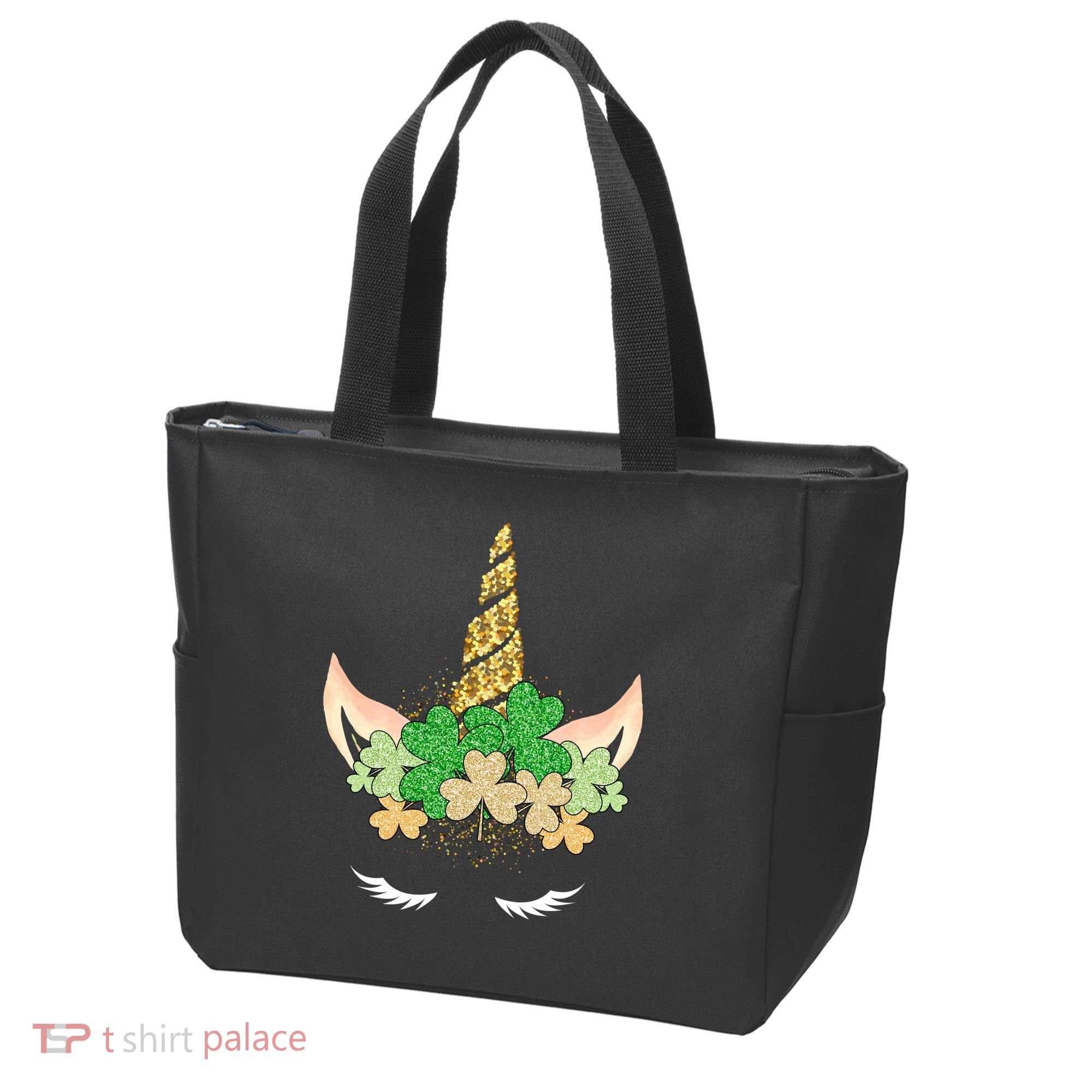 Lucky Unicorn Cute St Patrick's Day Tote Bag
