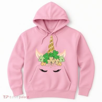 Lucky Unicorn Cute St Patrick's Day Hoodie