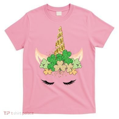 Lucky Unicorn Cute St Patrick's Day T-Shirt