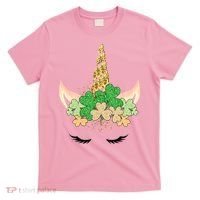 Lucky Unicorn Cute St Patrick's Day T-Shirt thumb 0