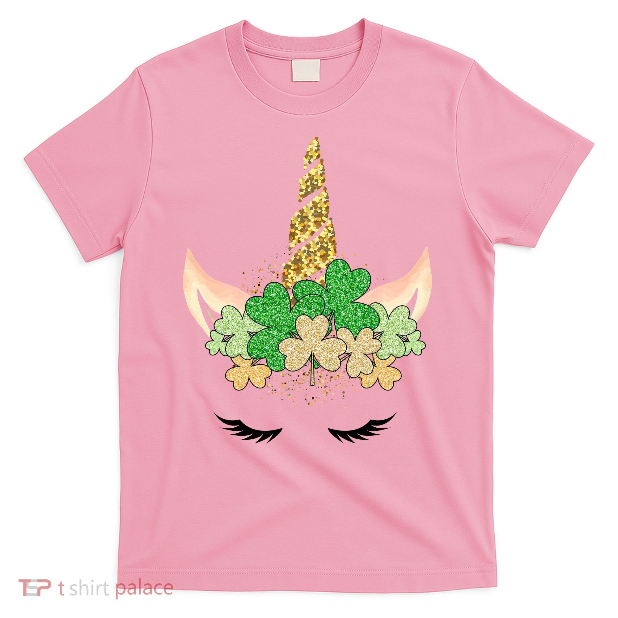 Lucky Unicorn Cute St Patrick's Day T-Shirt