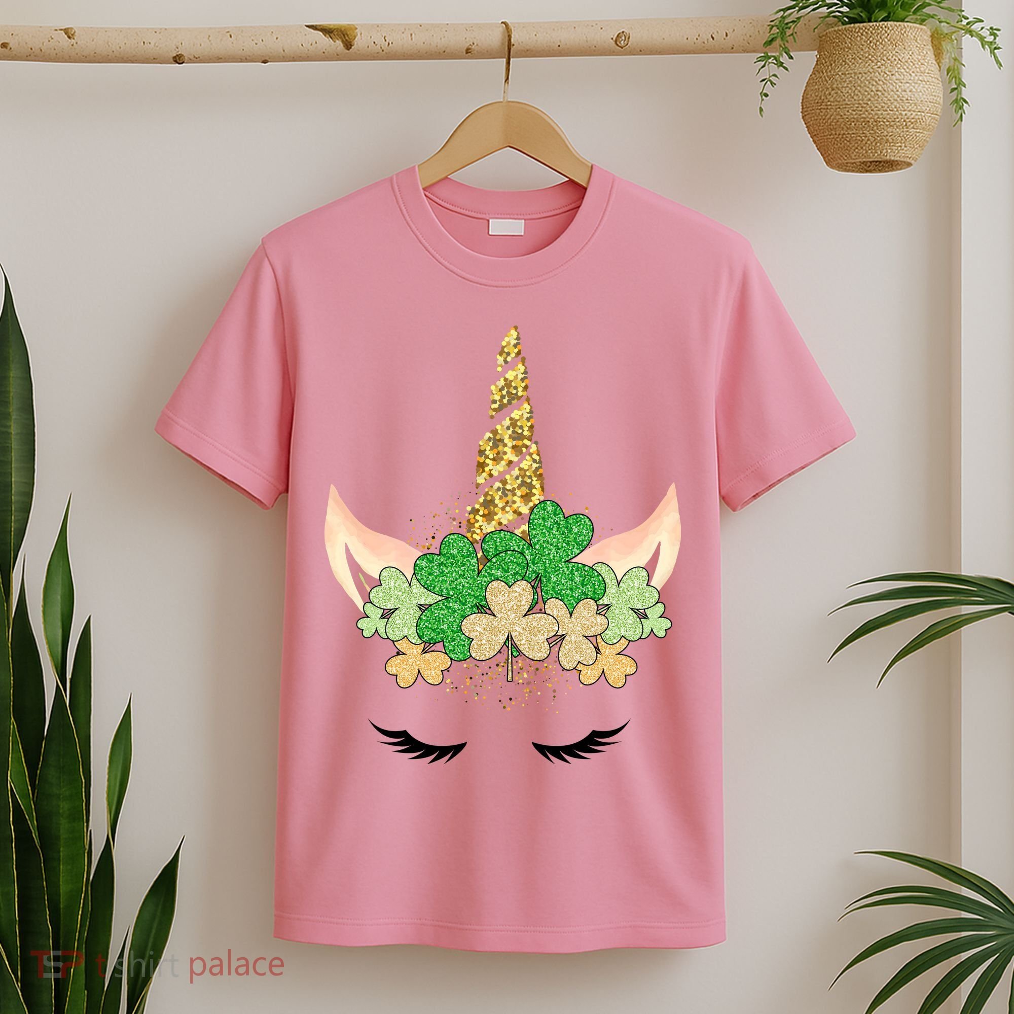 Lucky Unicorn Cute St Patrick's Day T-Shirt