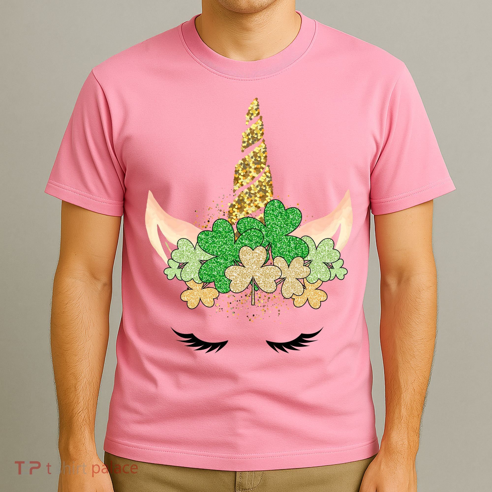 Lucky Unicorn Cute St Patrick's Day T-Shirt