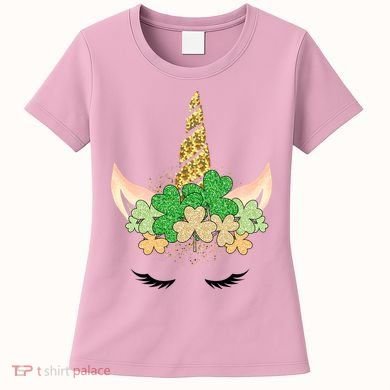 Lucky Unicorn Cute St Patrick's Day Women's T-Shirt