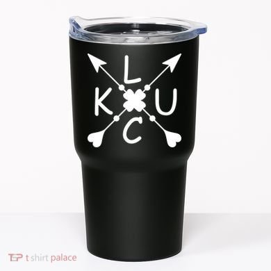 Luck Cross Arrows St Patrick's Day Tumbler