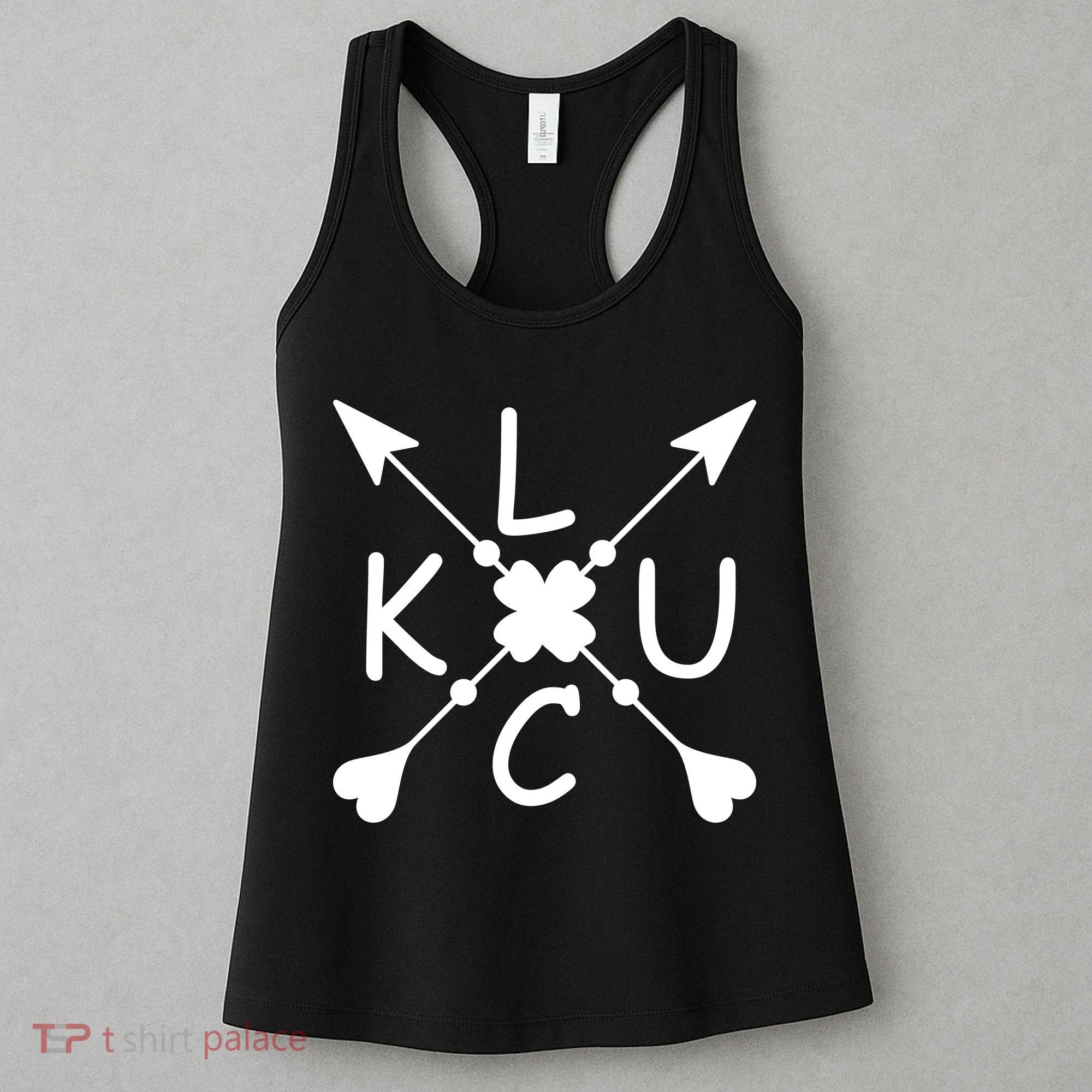 Luck Cross Arrows St Patrick's Day Women's Tank Top