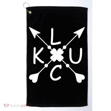 Luck Cross Arrows St Patrick's Day Golf Towel