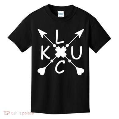 Luck Cross Arrows St Patrick's Day Kids T-Shirt