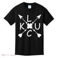 Luck Cross Arrows St Patrick's Day Kids T-Shirt thumb 0
