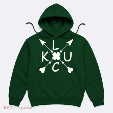 Luck Cross Arrows St Patrick's Day Hoodie