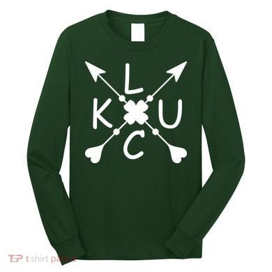 Luck Cross Arrows St Patrick's Day Long Sleeve Shirt