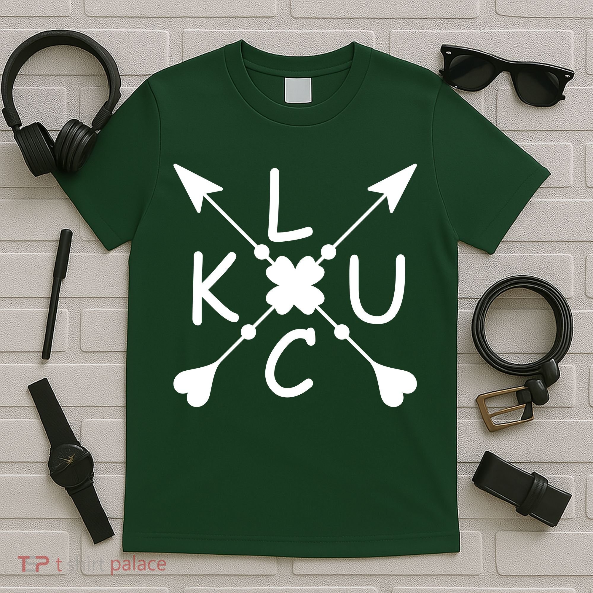 Luck Cross Arrows St Patrick's Day T-Shirt