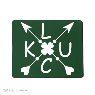 Luck Cross Arrows St Patrick's Day Mousepad