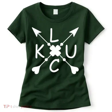 Luck Cross Arrows St Patrick's Day Women's T-Shirt
