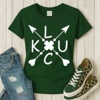Luck Cross Arrows St Patrick's Day Women's T-Shirt thumb 3