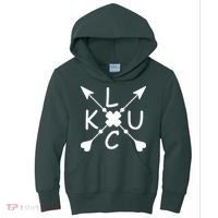 Luck Cross Arrows St Patrick's Day Kids Hoodie thumb 0
