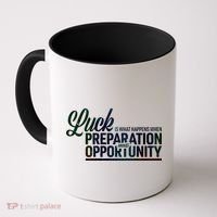 Luck Definition Preparation Meets Opportunity Coffee Mug thumb 0
