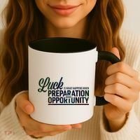 Luck Definition Preparation Meets Opportunity Coffee Mug thumb 3