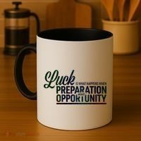 Luck Definition Preparation Meets Opportunity Coffee Mug thumb 4