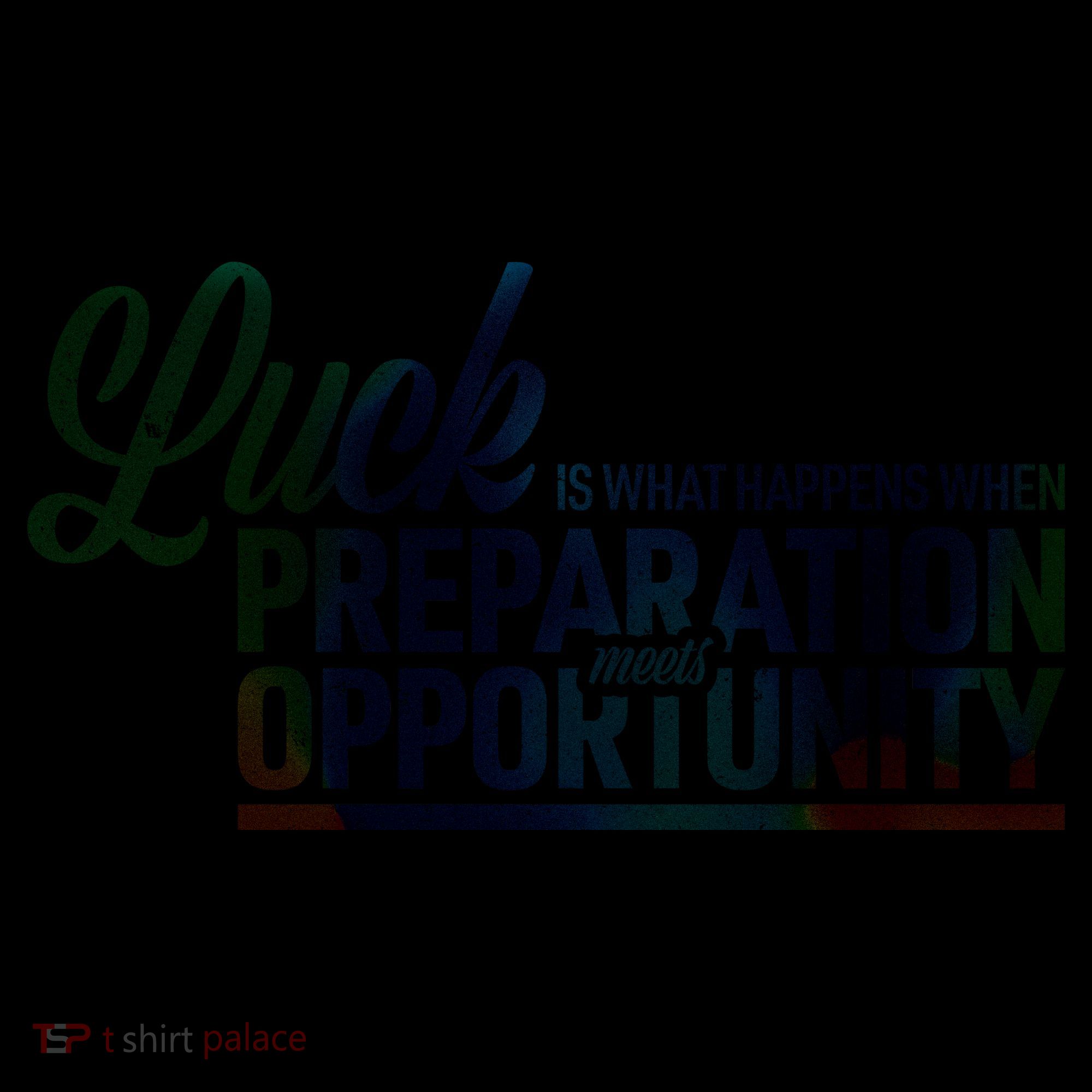 Luck Definition Preparation Meets Opportunity Coffee Mug